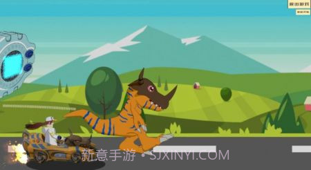 QQ飞车暴龙兽截图4