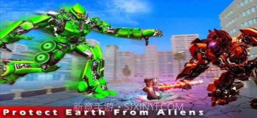 超级英雄飞狮机器人变形截图1 超级英雄飞狮机器人变形截图1