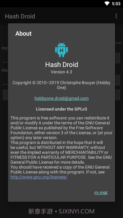 哈希验证Hash Droid截图4 哈希验证Hash Droid截图4