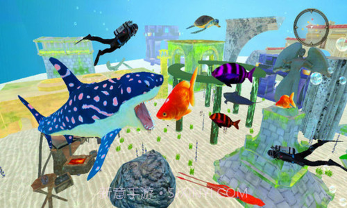 饥饿的鲨鱼袭击截图1 饥饿的鲨鱼袭击截图1