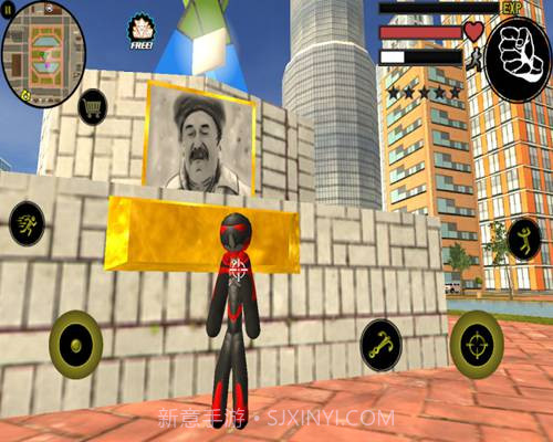 火柴人绳索英雄1截图1