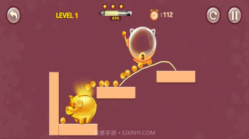 猪仔存钱罐游戏截图1 猪仔存钱罐游戏截图1