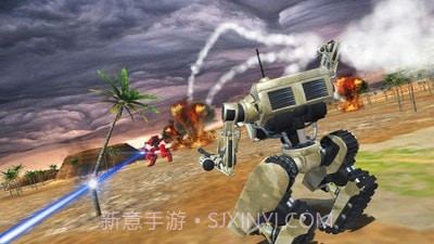 战争中的机器人截图2