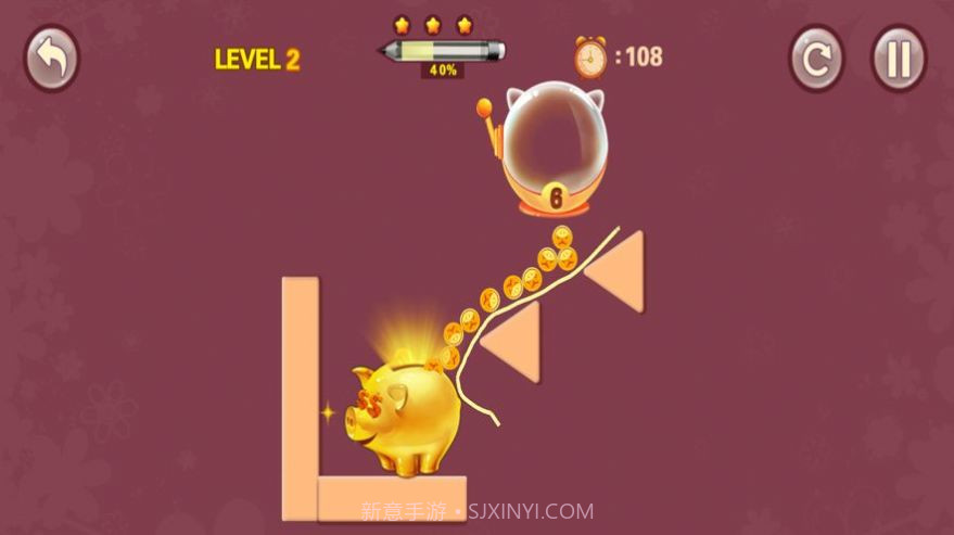 猪仔存钱罐游戏截图2 猪仔存钱罐游戏截图2