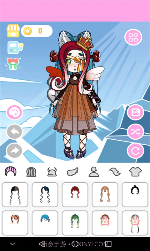 魔幻装扮女孩系统截图4 魔幻装扮女孩系统截图4