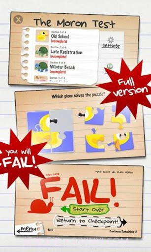 白痴测试 The Moron Test截图1 白痴测试 The Moron Test截图1