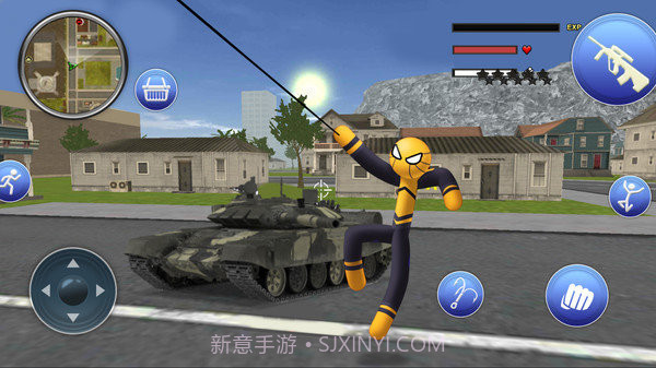 城市绳索蜘蛛侠截图1