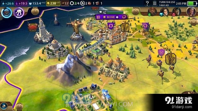 文明6安卓汉化版截图2 文明6安卓汉化版截图2