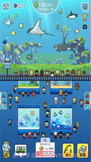 小型水族馆(日风小游戏)截图1 小型水族馆(日风小游戏)截图1