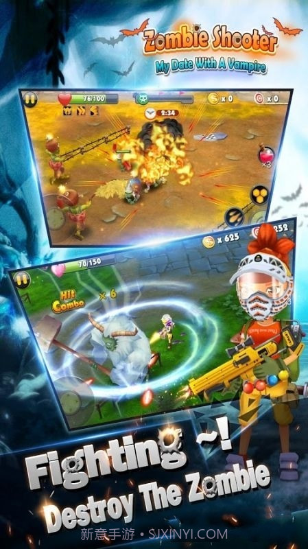 僵尸射手僵尸大作战截图3