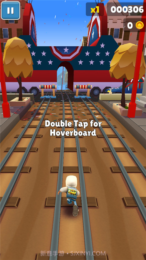 地铁跑酷华盛顿版截图1