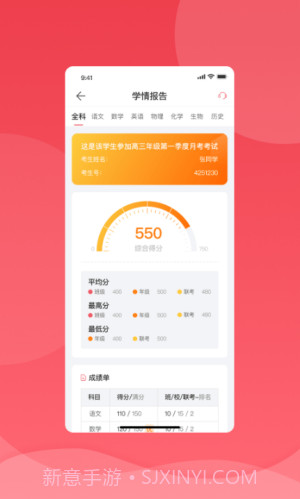 七天学堂查分截图1