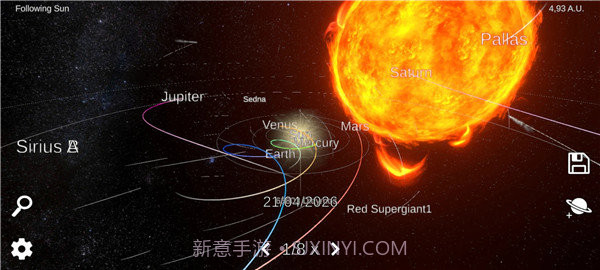 太阳系模拟器国外版截图1 太阳系模拟器国外版截图1