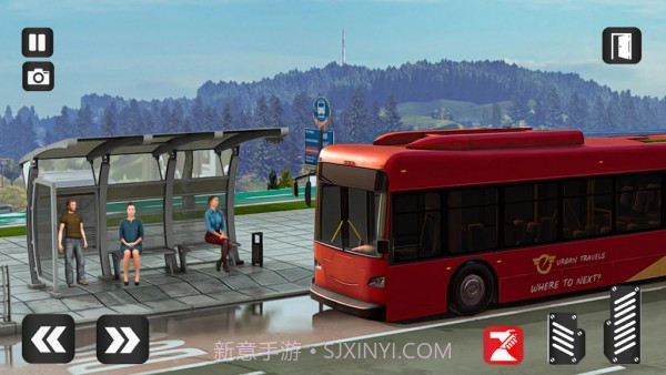 旅游公交车3D截图4