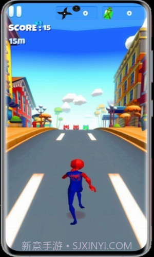 蜘蛛英雄奔跑截图2