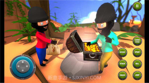 火柴人小偷模拟器截图2