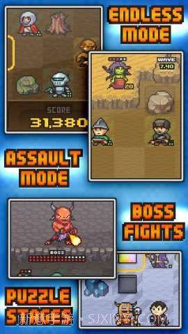 像素防御 Pixel Defenders Puzzle截图4 像素防御 Pixel Defenders Puzzle截图4