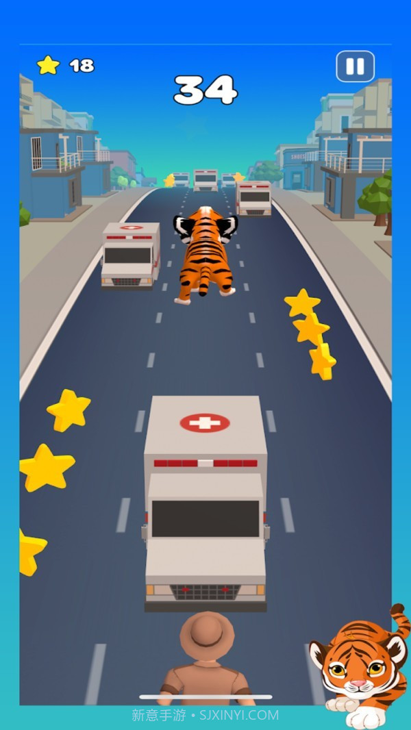 小老虎地铁跑酷截图4 小老虎地铁跑酷截图4