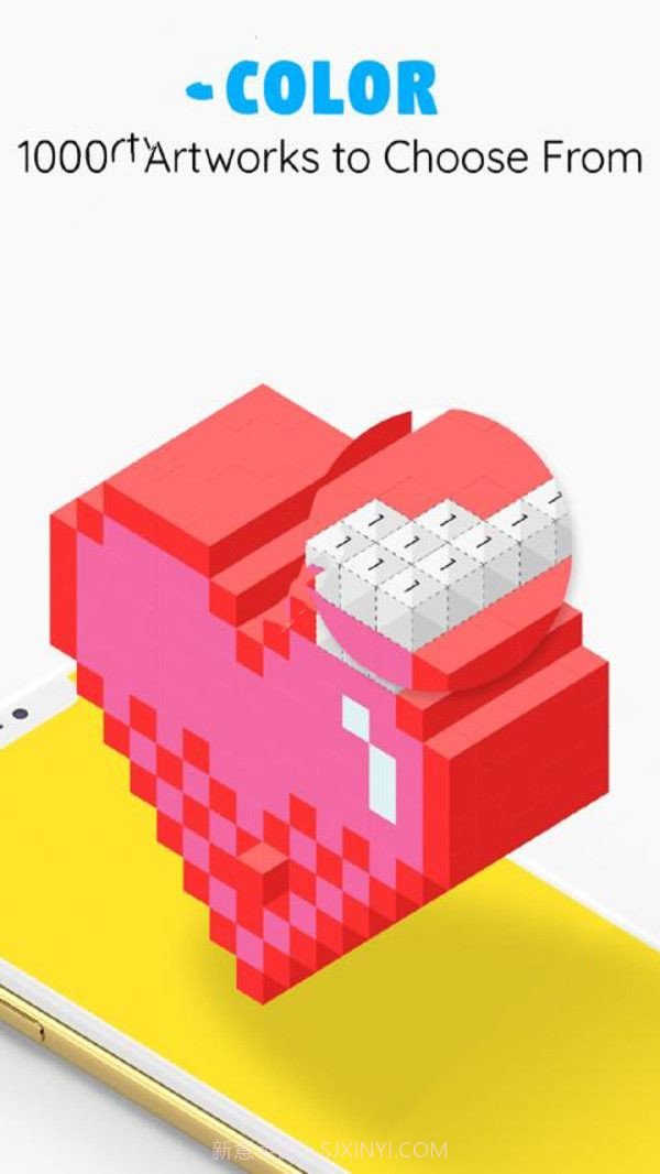 像素填色3D截图3