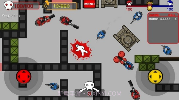 红蓝枪战大作战免费版截图2