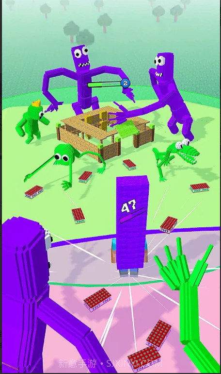 彩虹朋友防守战截图2 彩虹朋友防守战截图2