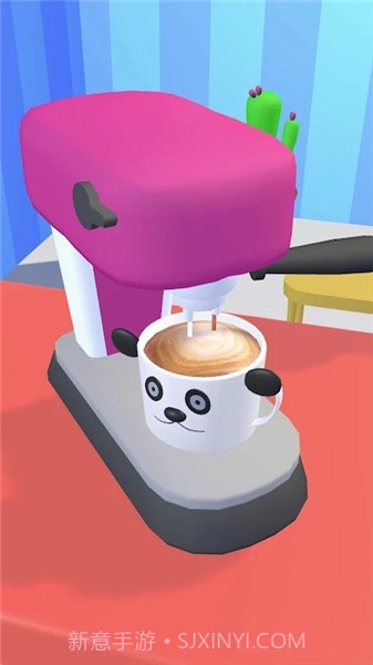 模板咖啡馆3D截图1