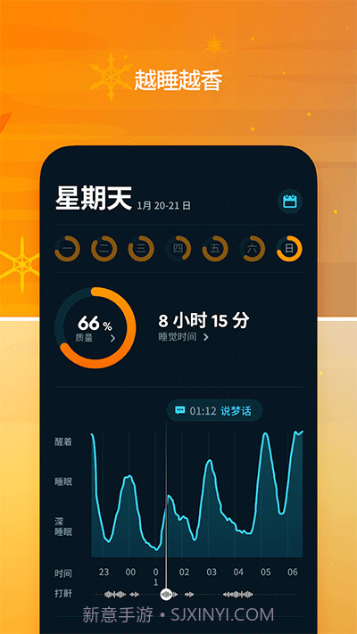 sleep cycle睡眠质量分析截图3