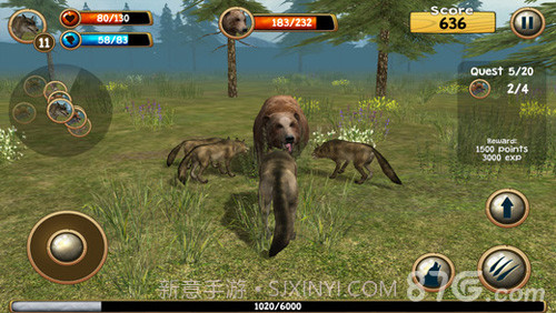 化身为狼3D中文截图2 化身为狼3D中文截图2