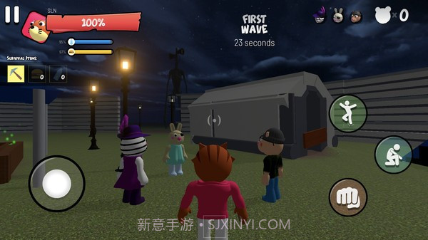 小猪大战警笛头截图2