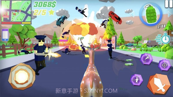 沙雕鹿哥模拟器手机版截图3
