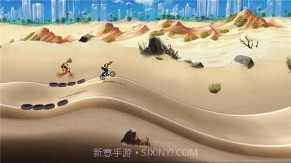 疯狂自行车越野赛截图2