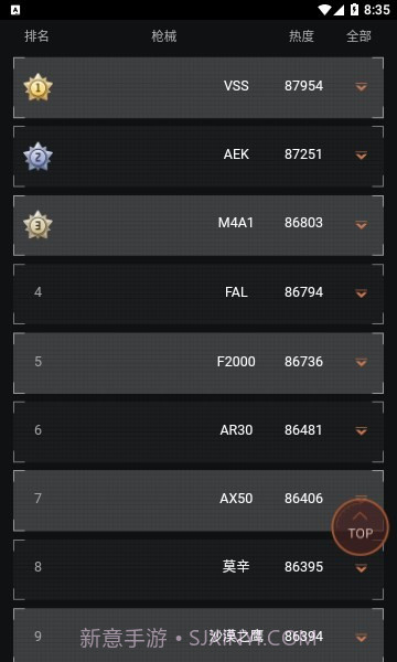 暗区突围枪械热度工具截图1