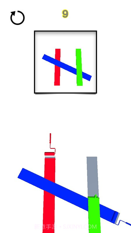 彩带涂色模拟器截图3