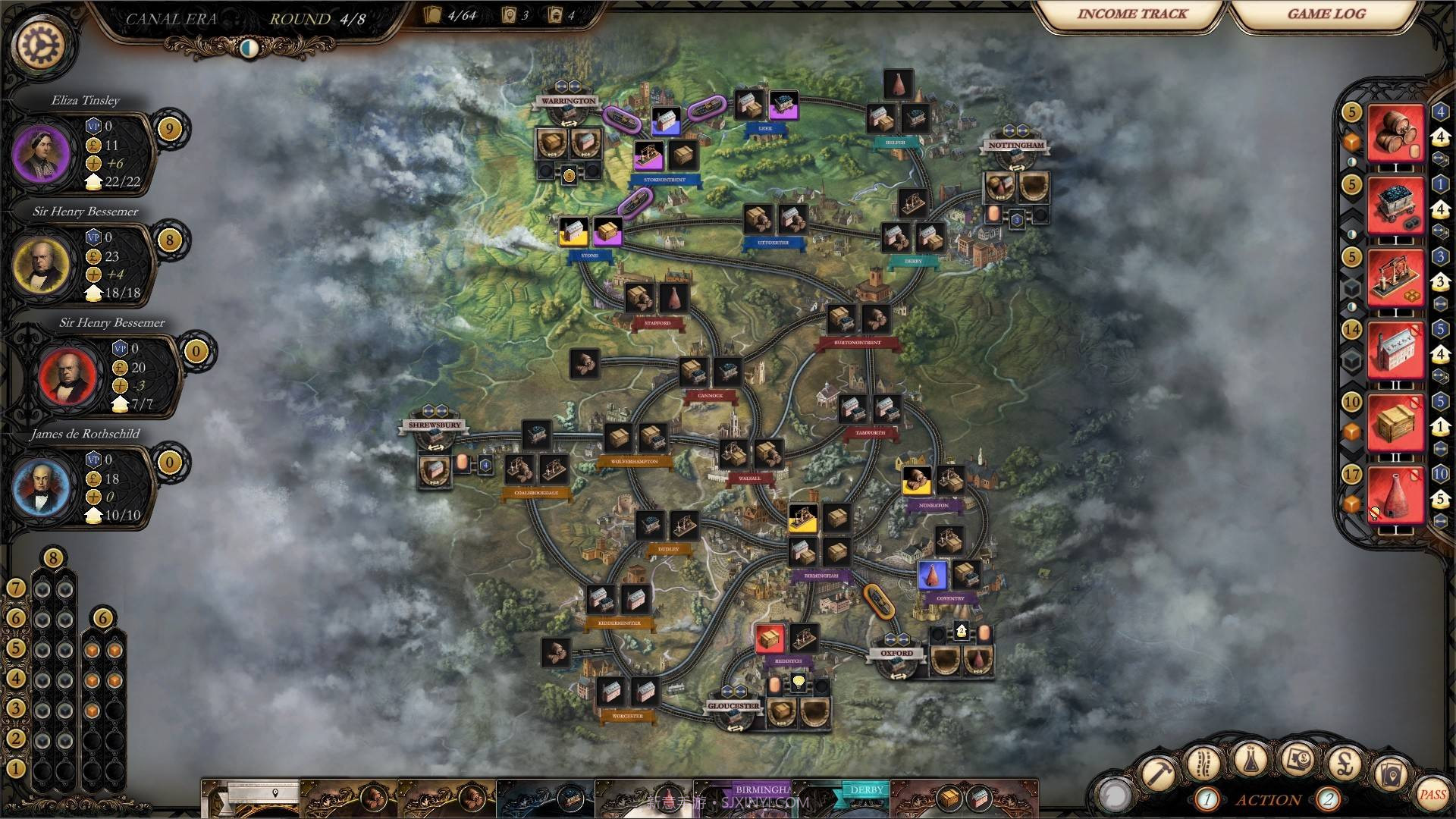 工业革命:伯明翰Brass: Birmingham截图1 工业革命:伯明翰Brass: Birmingham截图1