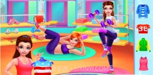 惊人的健身女孩Fitness Girl截图1