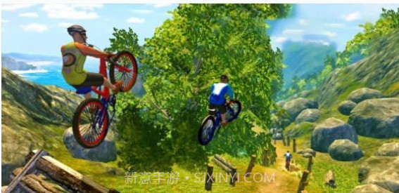 3D模拟自行车越野赛截图2