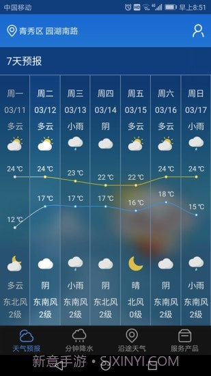 晓天气截图2