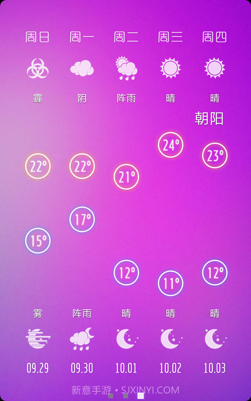 闲云天气截图2