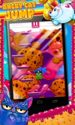 愤怒的猫 Angry Cat Jump截图3 愤怒的猫 Angry Cat Jump截图3