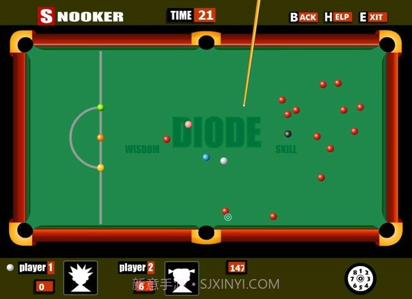 斯诺克台球游戏截图4