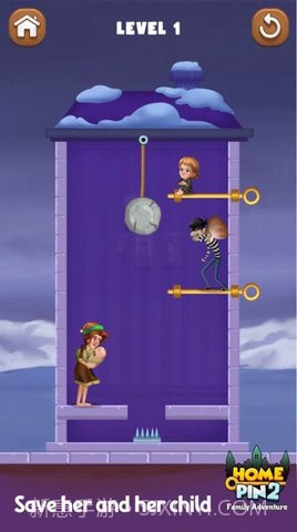 别针家园2家庭冒险(Home Pin 2)最新版本截图2 别针家园2家庭冒险(Home Pin 2)最新版本截图2