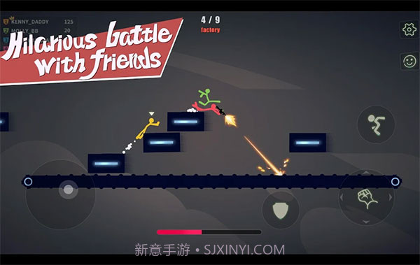 StickFight手机版v1.4.26.64867截图2 StickFight手机版v1.4.26.64867截图2