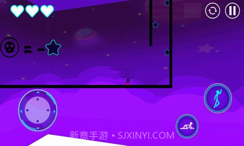 火柴人跳跃和奔跑截图3 火柴人跳跃和奔跑截图3