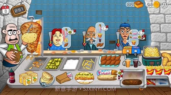 沙拉三明治厨师汉化版截图3