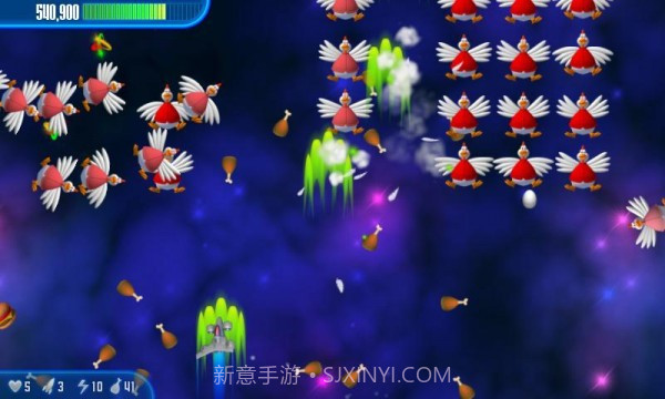 小鸡入侵者手机版截图4