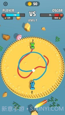 汽车决斗:画条线截图2 汽车决斗:画条线截图2