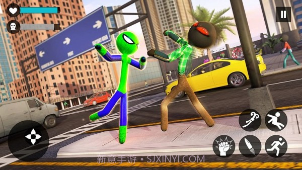 火柴蜘蛛绳索英雄3截图4