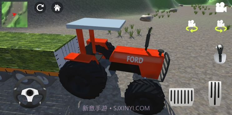 印度拖拉机耕作模拟器截图1