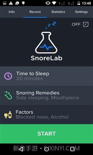 鼾声分析器截图2