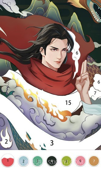 墨涂数字填色截图3